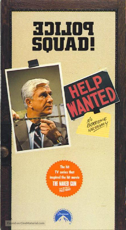 &quot;Police Squad!&quot; - VHS movie cover