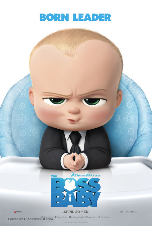 The Boss Baby - Lebanese Movie Poster