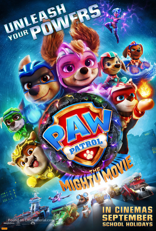 PAW Patrol: The Mighty Movie - New Zealand Movie Poster