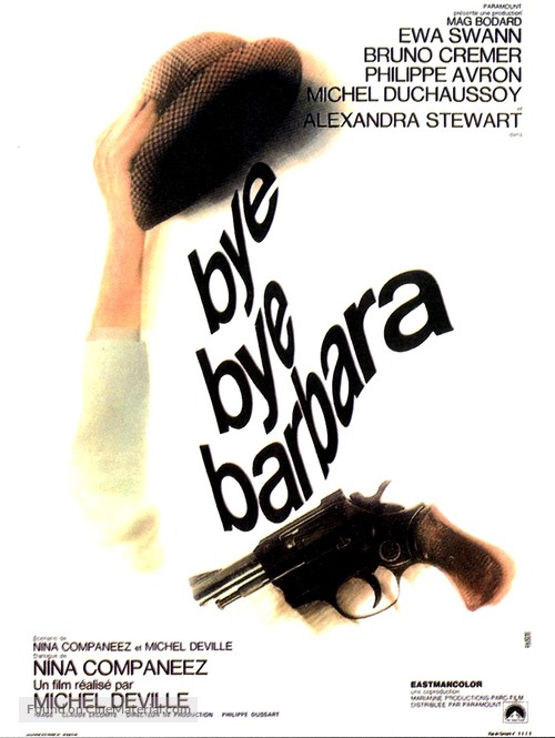 Bye bye, Barbara - French Movie Poster