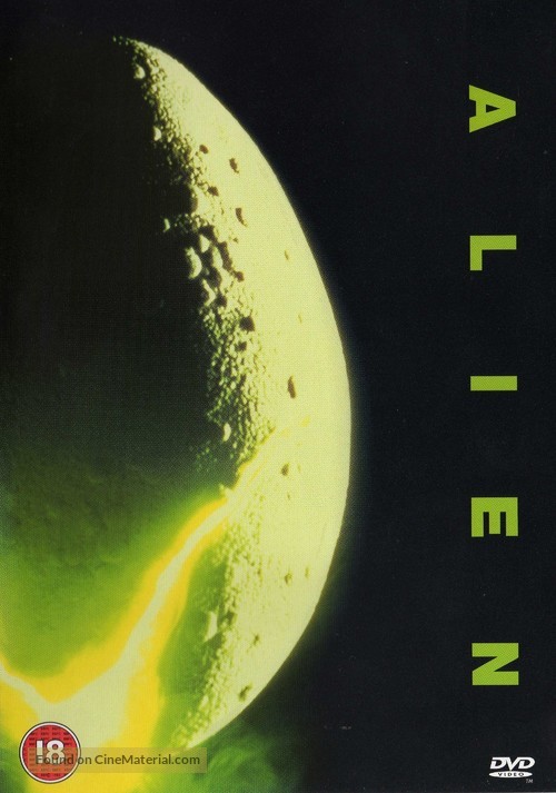 Alien - British DVD movie cover