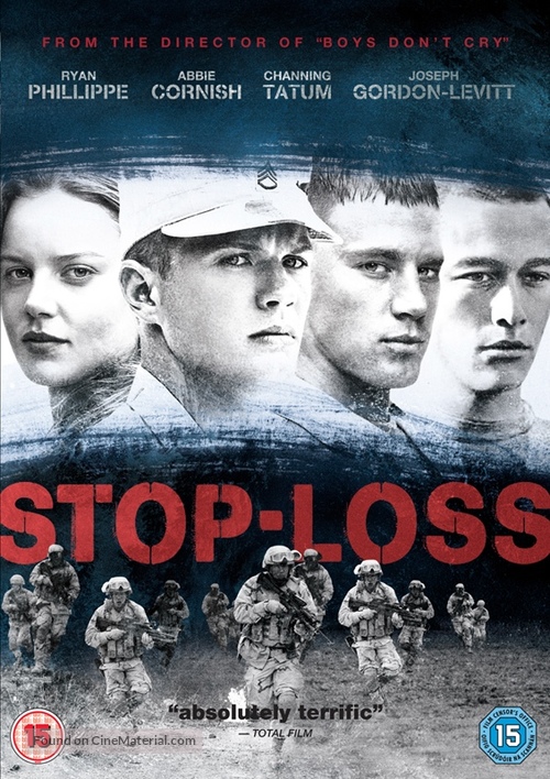Stop-Loss - British DVD movie cover