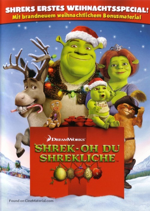 Shrek the Halls - German Movie Cover