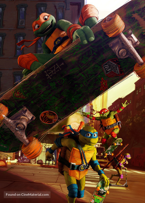 Teenage Mutant Ninja Turtles: Mutant Mayhem - Key art