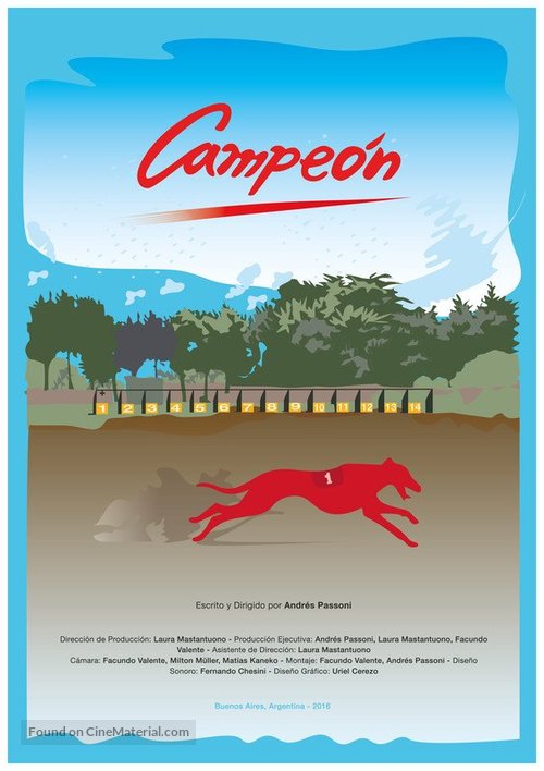 Champion - Argentinian Movie Poster