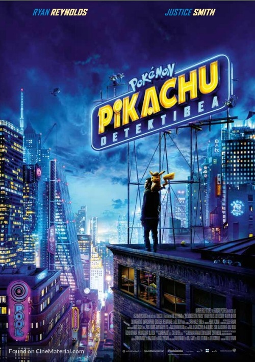 Pok&eacute;mon: Detective Pikachu - Spanish Movie Poster
