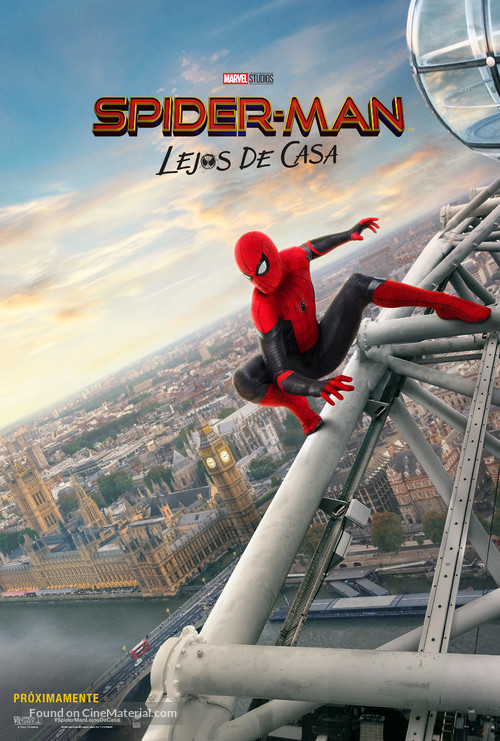 Spider-Man: Far From Home - Spanish Movie Poster