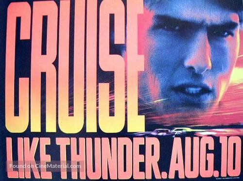 Days of Thunder - British Movie Poster