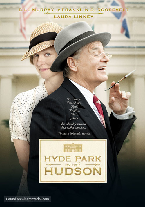 Hyde Park on Hudson - Slovenian Movie Poster