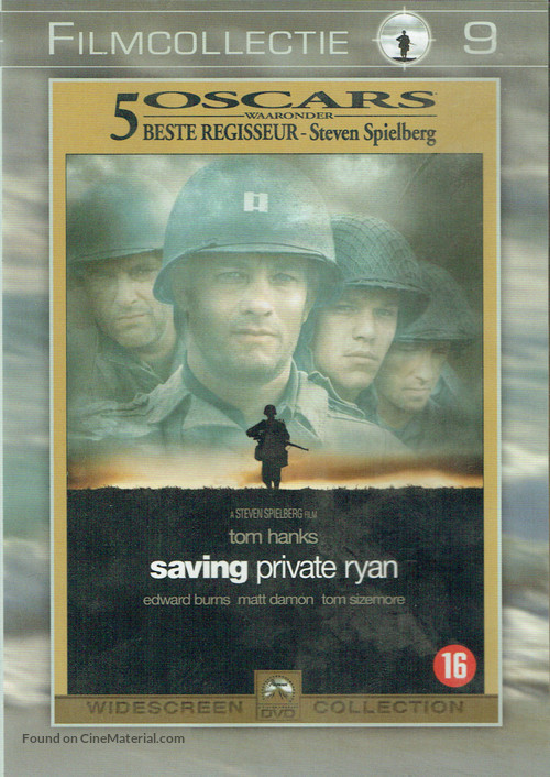 Saving Private Ryan - Belgian DVD movie cover