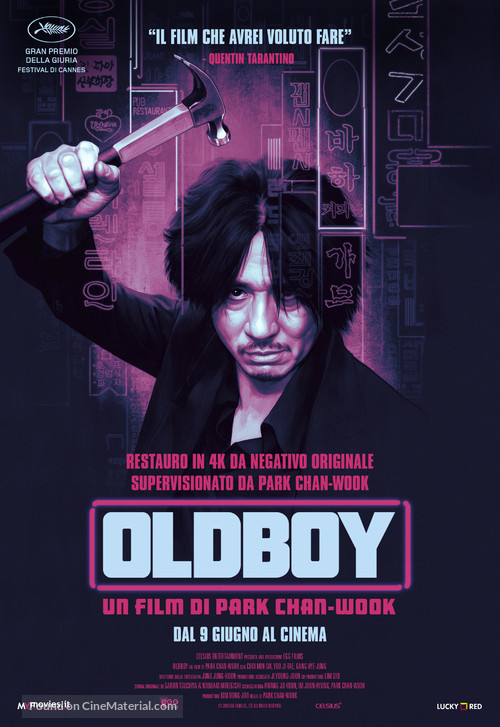 Oldboy - Italian Movie Poster