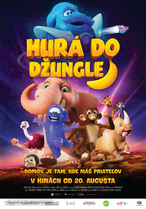 Jungle Beat: The Movie - Slovak Movie Poster