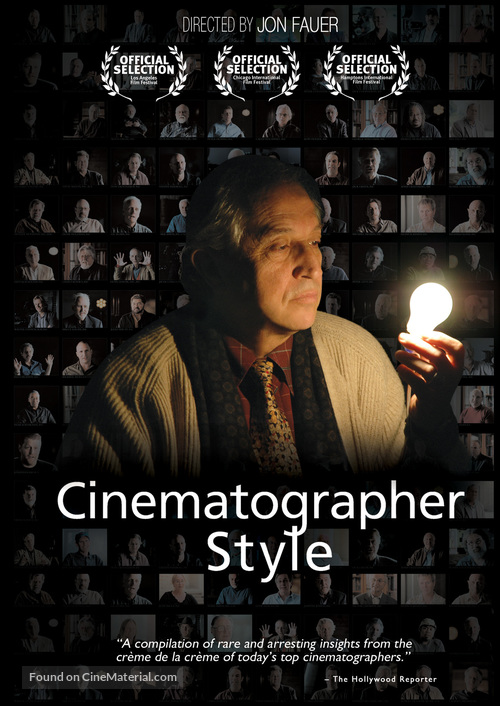 Cinematographer Style - DVD movie cover