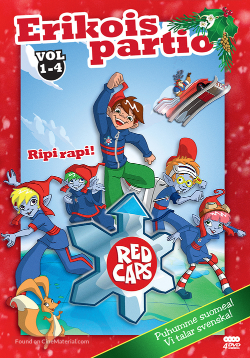 &quot;Red Caps&quot; - Finnish DVD movie cover