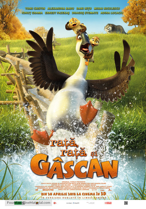 Duck Duck Goose - Romanian Movie Poster