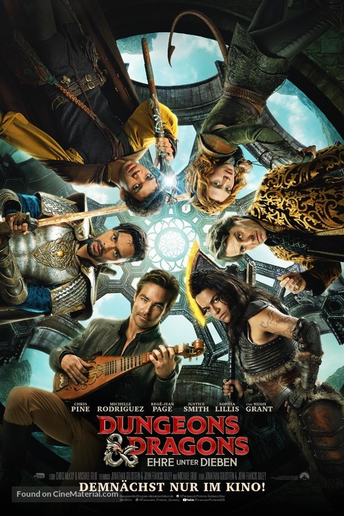 Dungeons &amp; Dragons: Honor Among Thieves - German Movie Poster