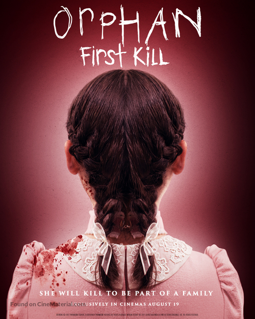 Orphan: First Kill - British Movie Poster