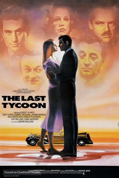 The Last Tycoon - British Movie Poster
