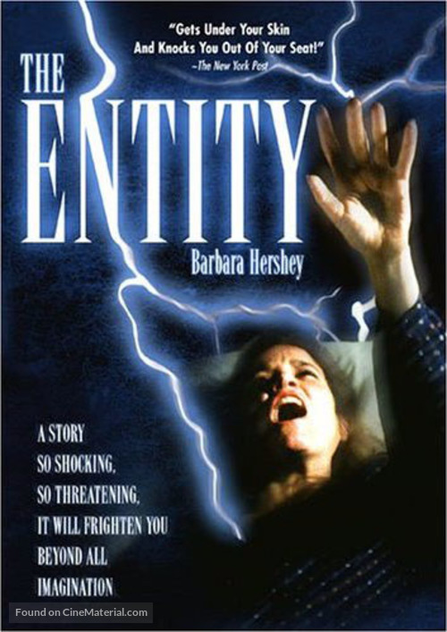 The Entity - DVD movie cover
