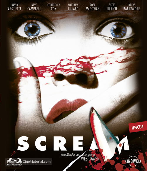 Scream - German Movie Cover