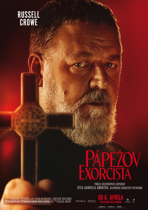 The Pope&#039;s Exorcist - Slovak Movie Poster