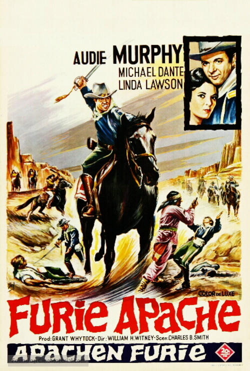 Apache Rifles - Belgian Movie Poster