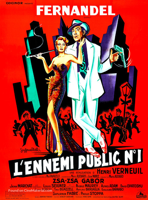 L&#039;ennemi public n&deg;1 - French Movie Poster