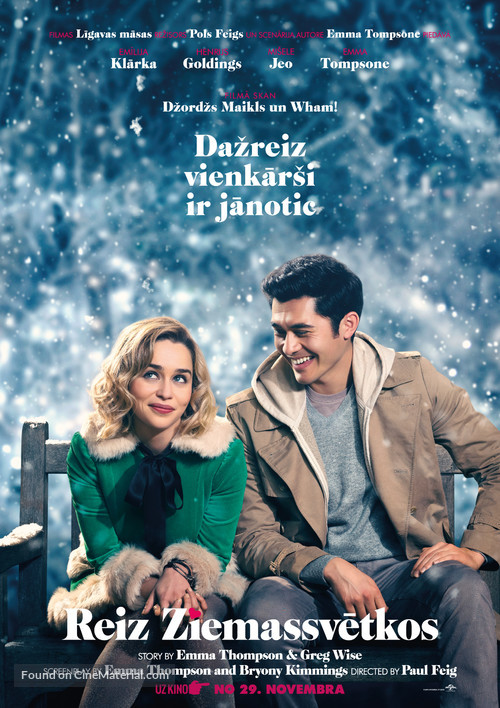 Last Christmas - Latvian Movie Poster