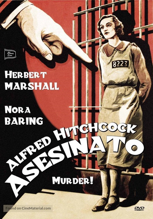 Murder! - Spanish DVD movie cover