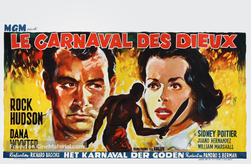 Something of Value - Belgian Movie Poster