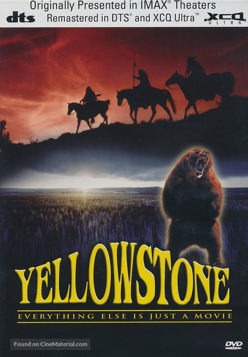 Yellowstone - Dutch DVD movie cover