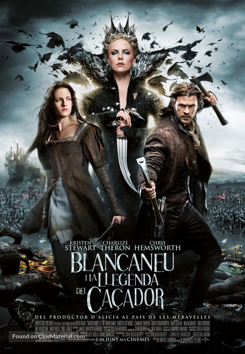 Snow White and the Huntsman - Andorran Movie Poster