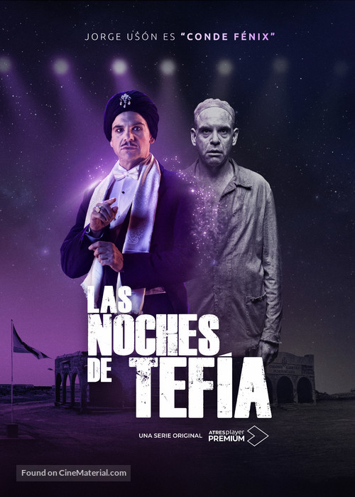 &quot;Las noches de Tef&iacute;a&quot; - Spanish Movie Poster