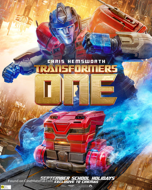 Transformers One - New Zealand Movie Poster