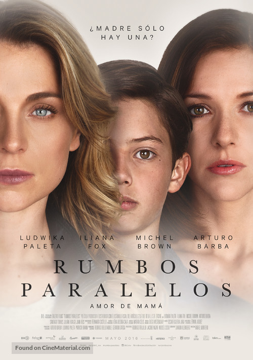 Rumbos Paralelos - Mexican Movie Poster