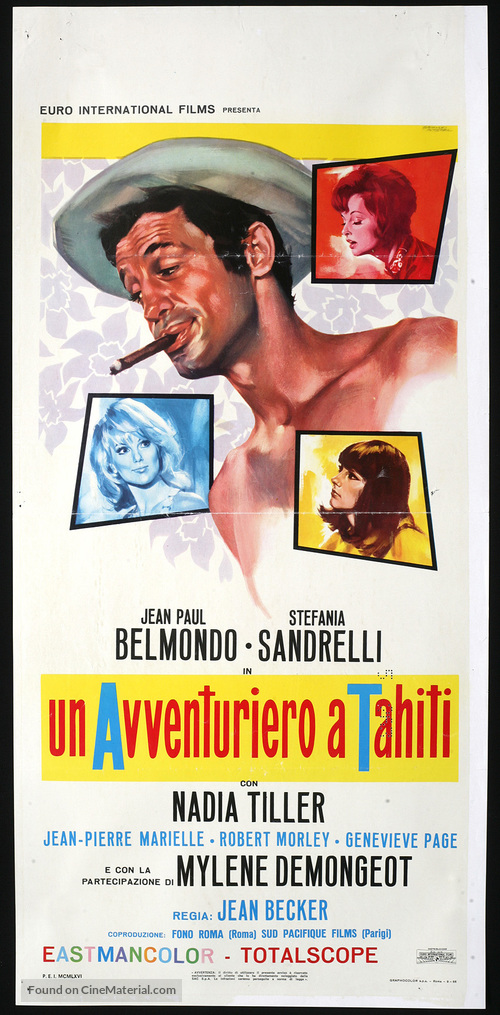 Tendre voyou - Italian Movie Poster