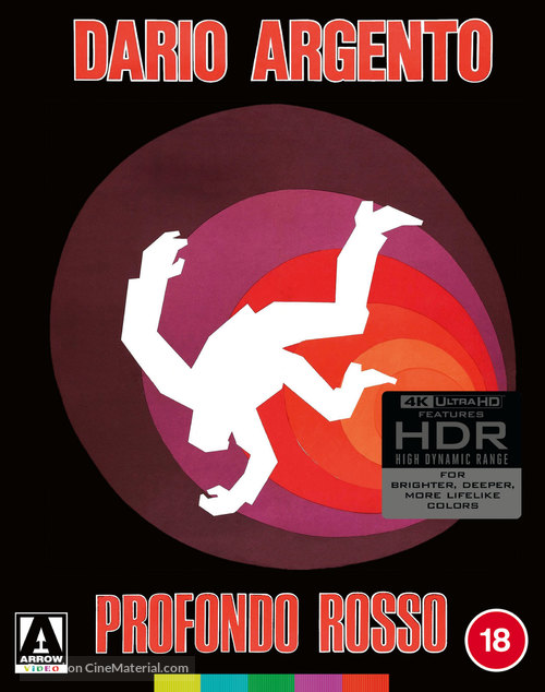 Profondo rosso - British Blu-Ray movie cover