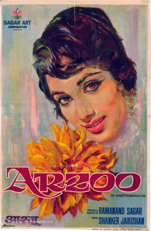 Arzoo - Indian Movie Poster