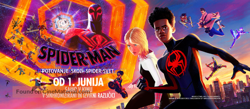 Spider-Man: Across the Spider-Verse - Slovenian Movie Poster