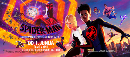 Spider-Man: Across the Spider-Verse - Slovenian Movie Poster