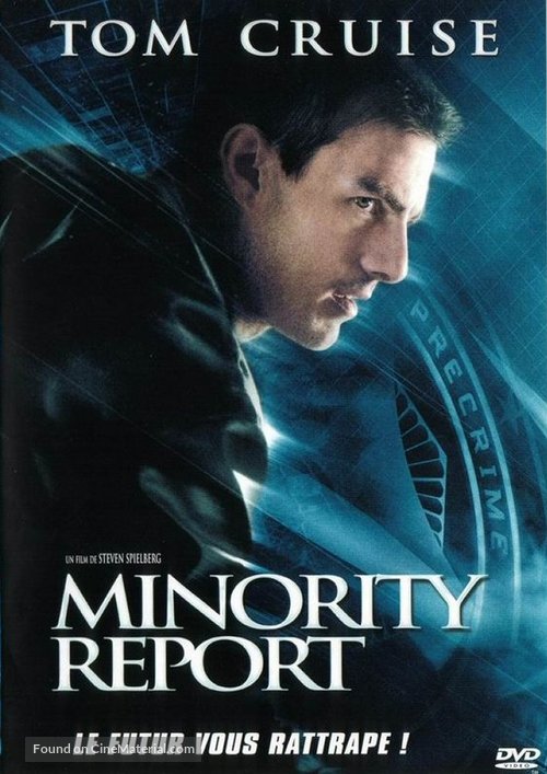 Minority Report - Canadian DVD movie cover