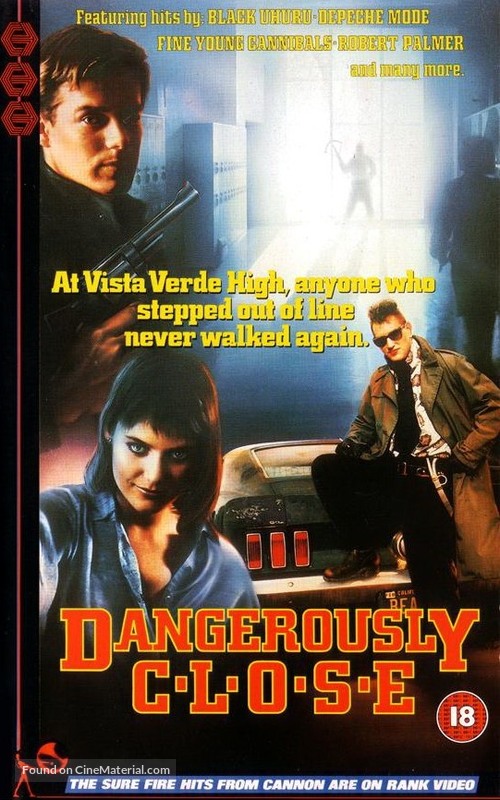 Dangerously Close - British VHS movie cover