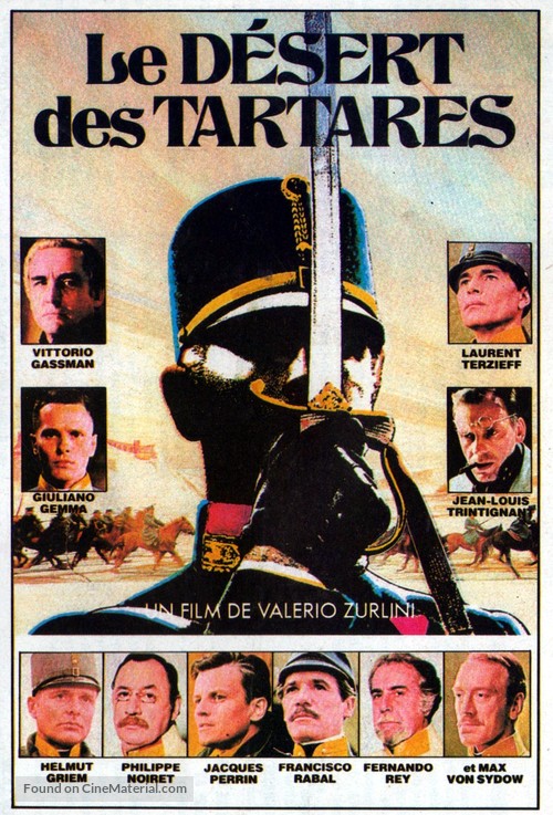 Il deserto dei Tartari - French Movie Poster