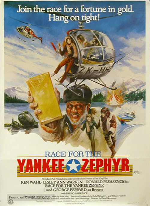 Race for the Yankee Zephyr - Australian Movie Poster