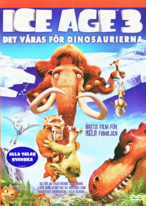 Ice Age: Dawn of the Dinosaurs - Swedish Movie Cover