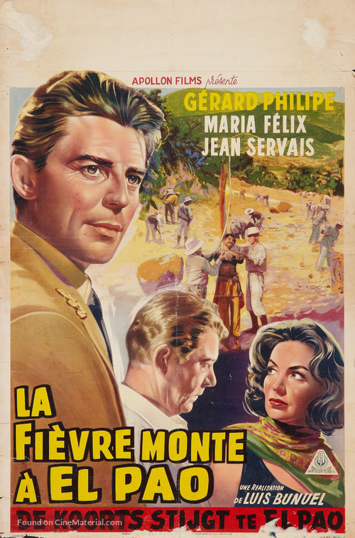 Fi&egrave;vre monte &agrave; El Pao, La - Belgian Movie Poster