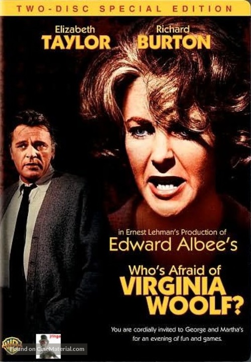 Who&#039;s Afraid of Virginia Woolf? - DVD movie cover