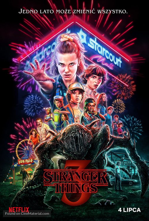 &quot;Stranger Things&quot; - Polish Movie Poster