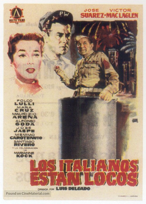 Gli italiani sono matti - Spanish Movie Poster