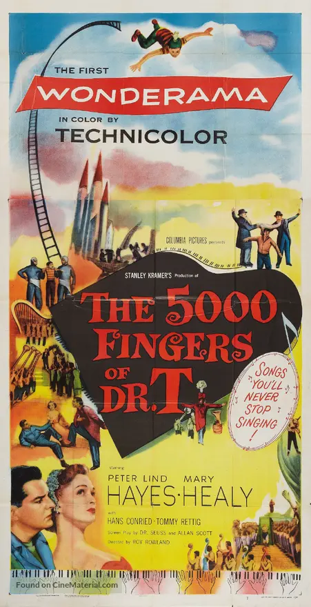 The 5,000 Fingers of Dr. T. - Movie Poster